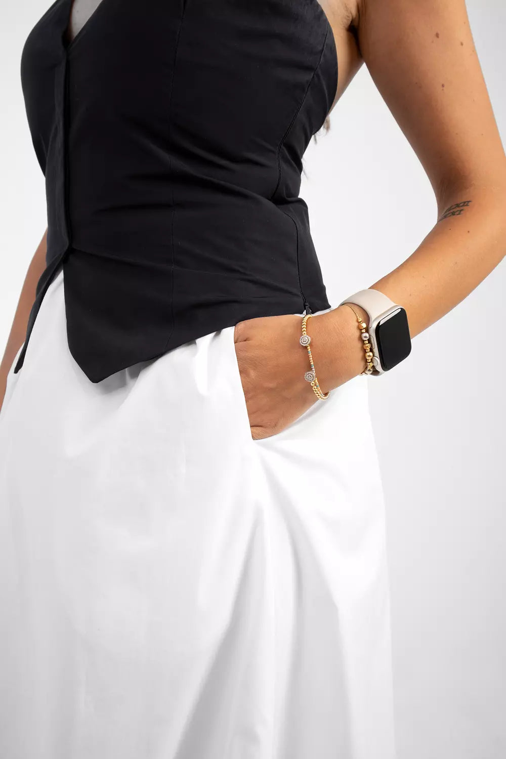 Midi Bubble Skirt