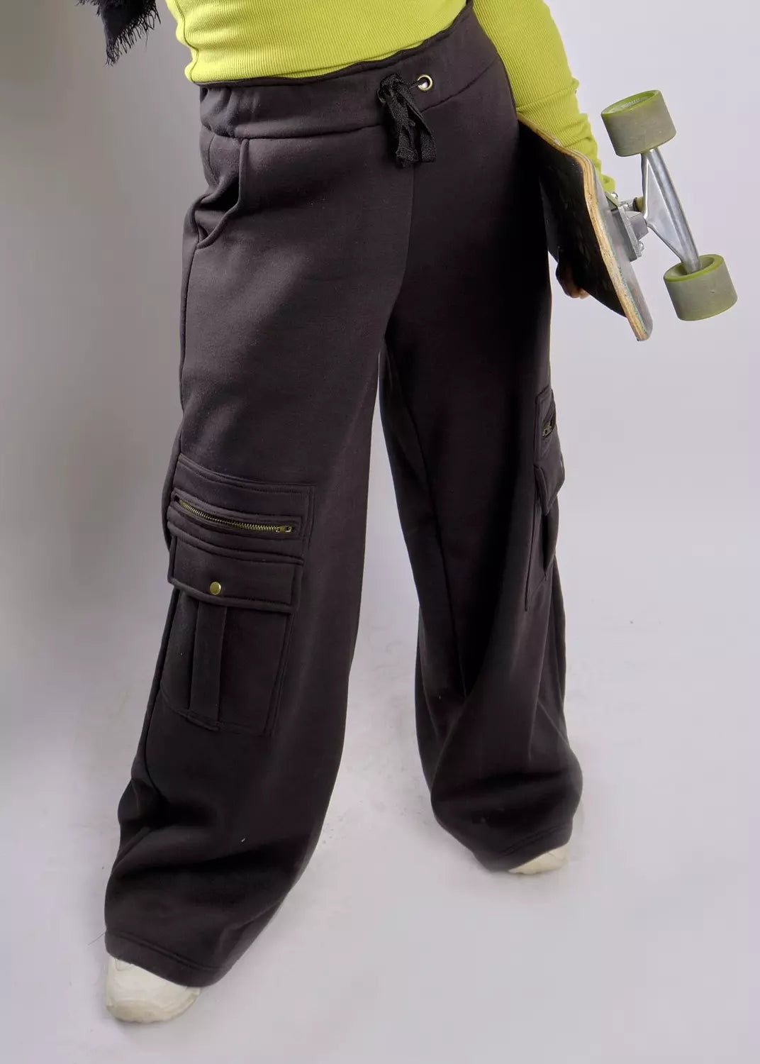 wide comfy cargo pants