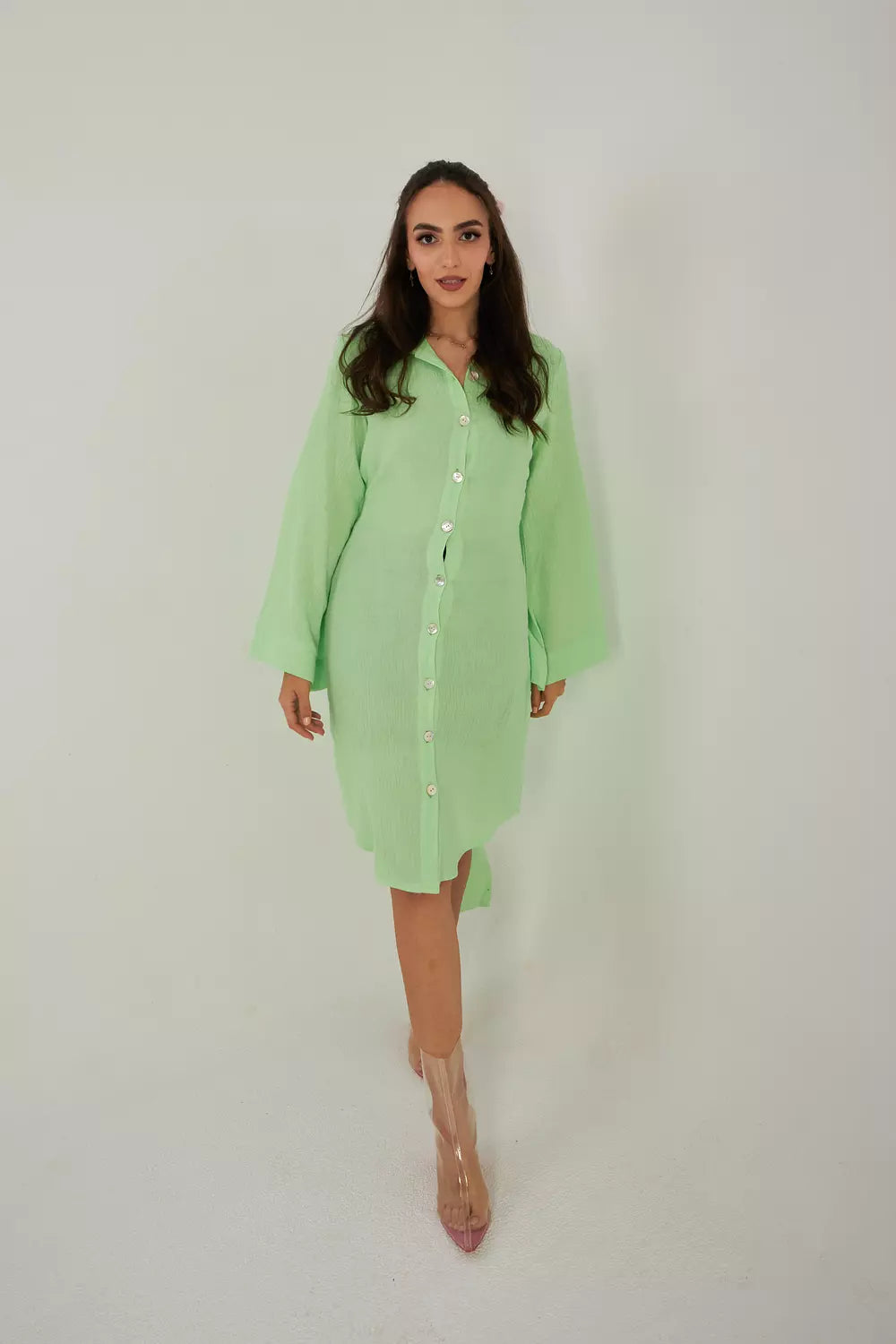 Bubbly Waist Wrap Chic Dress
