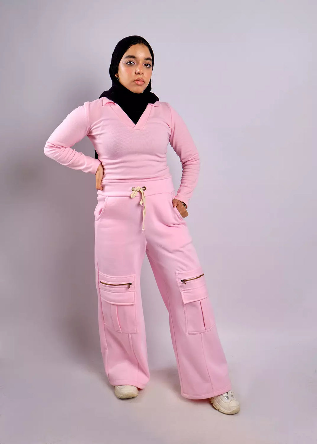 wide comfy cargo pants