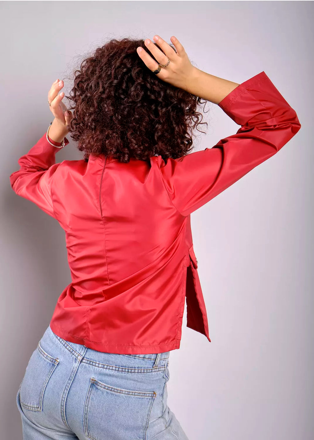 Cropped Twisty Cargo Top