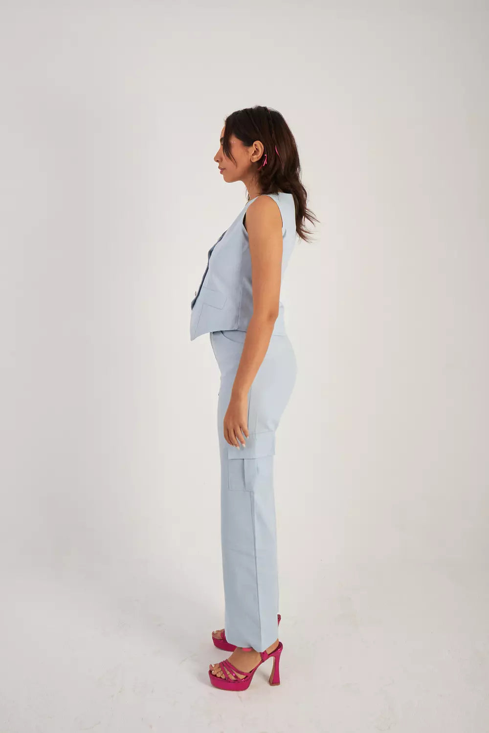 Eleganza Bow Vest Set
