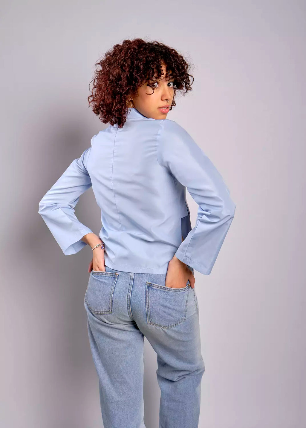 Cropped Twisty Cargo Top