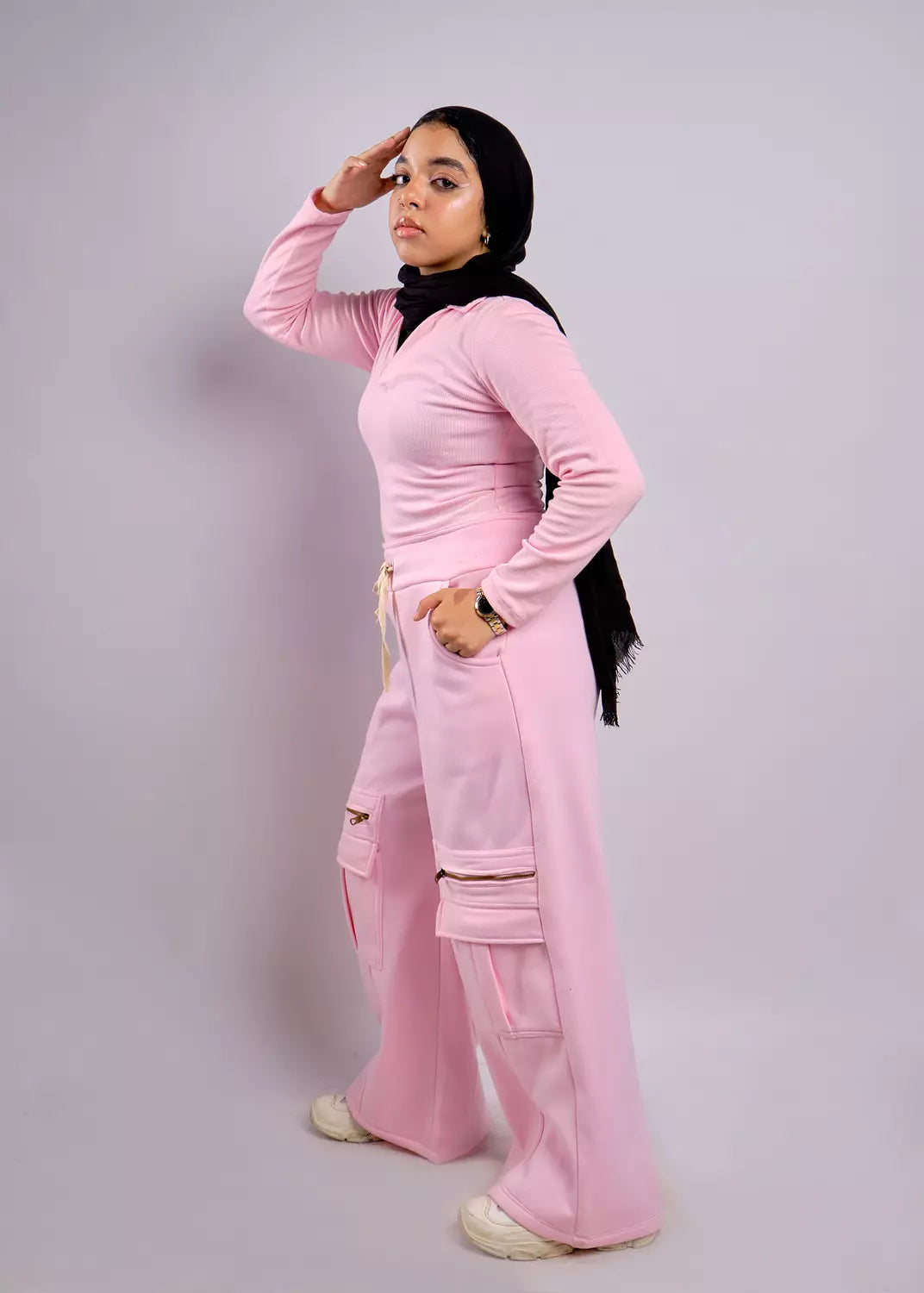 wide comfy cargo pants