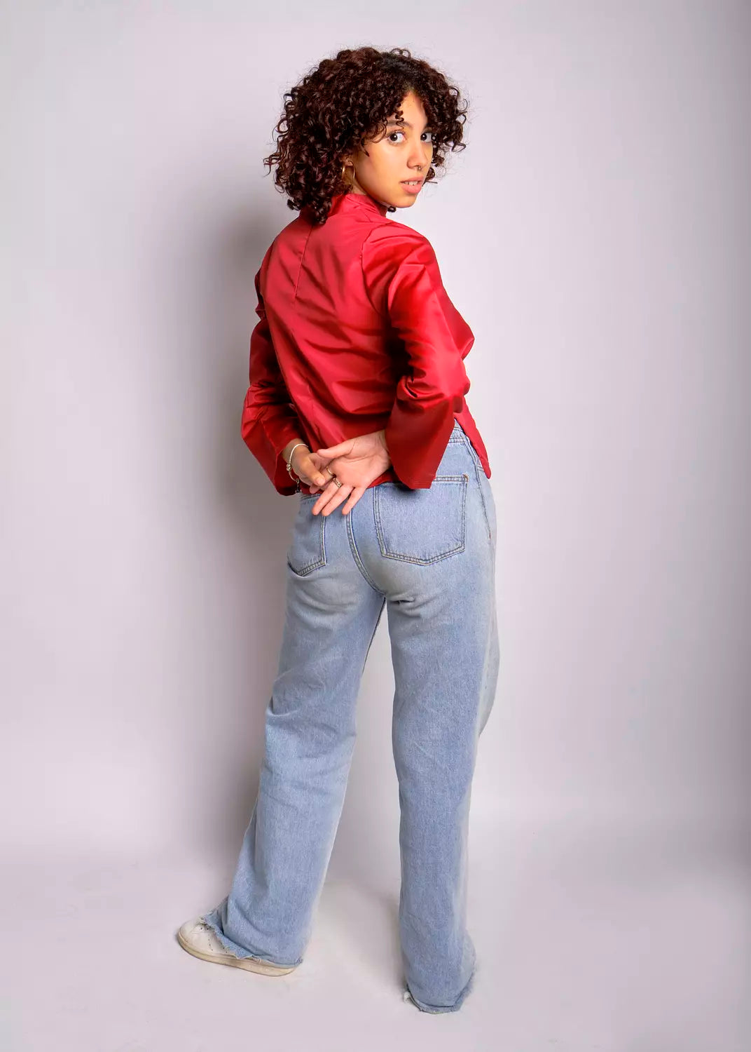 Cropped Twisty Cargo Top