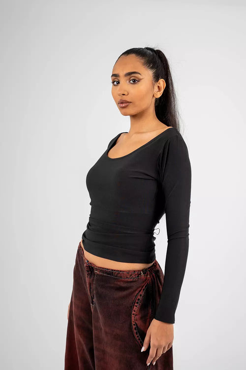 Boat Neck Top