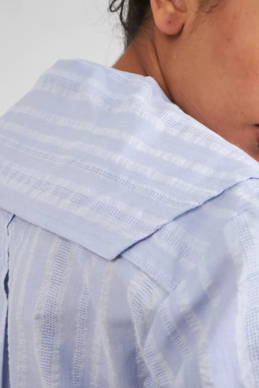 The Gelato Stripes Pan Collar Shirt