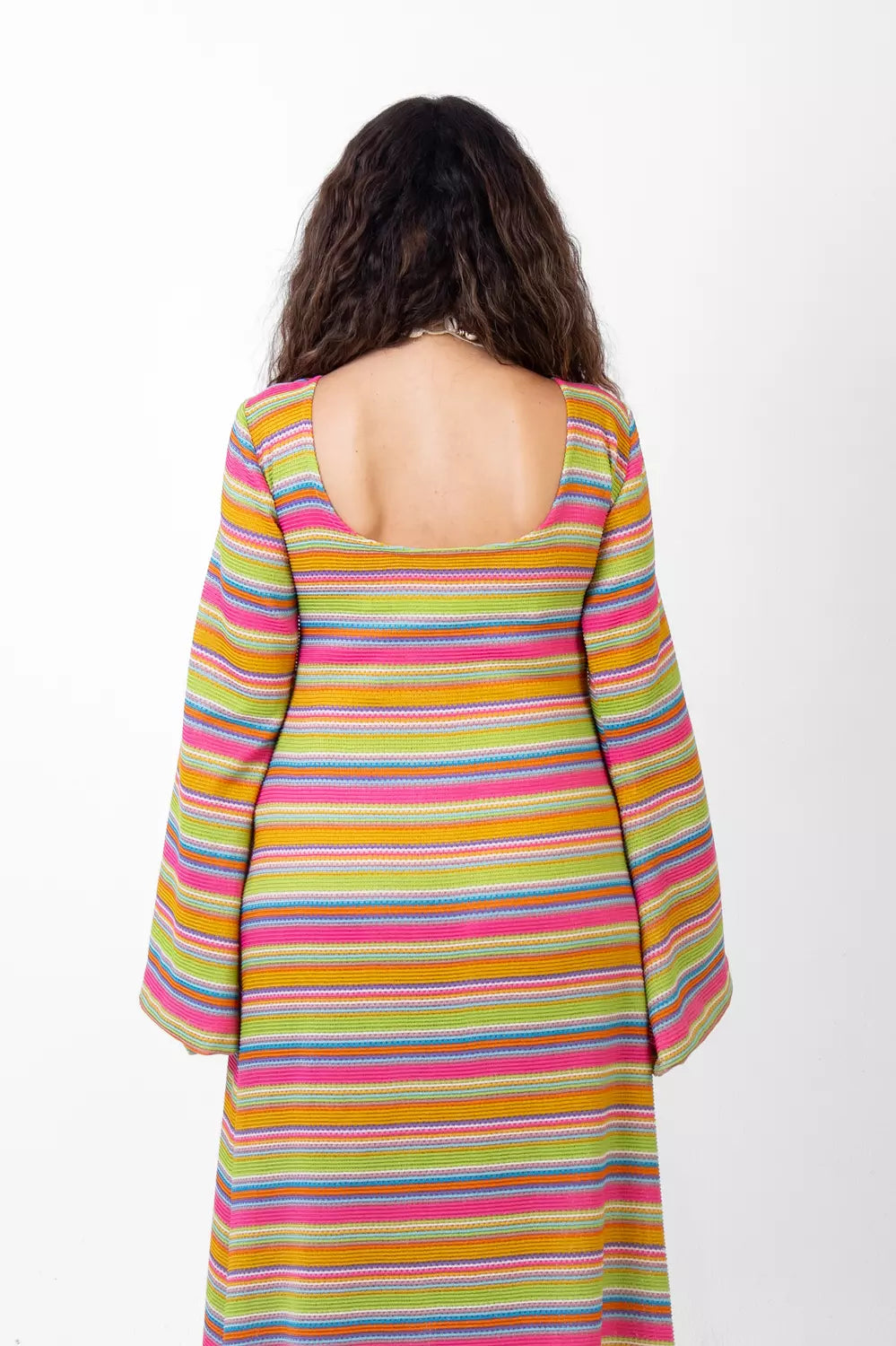 Tropicana Stripe Dress