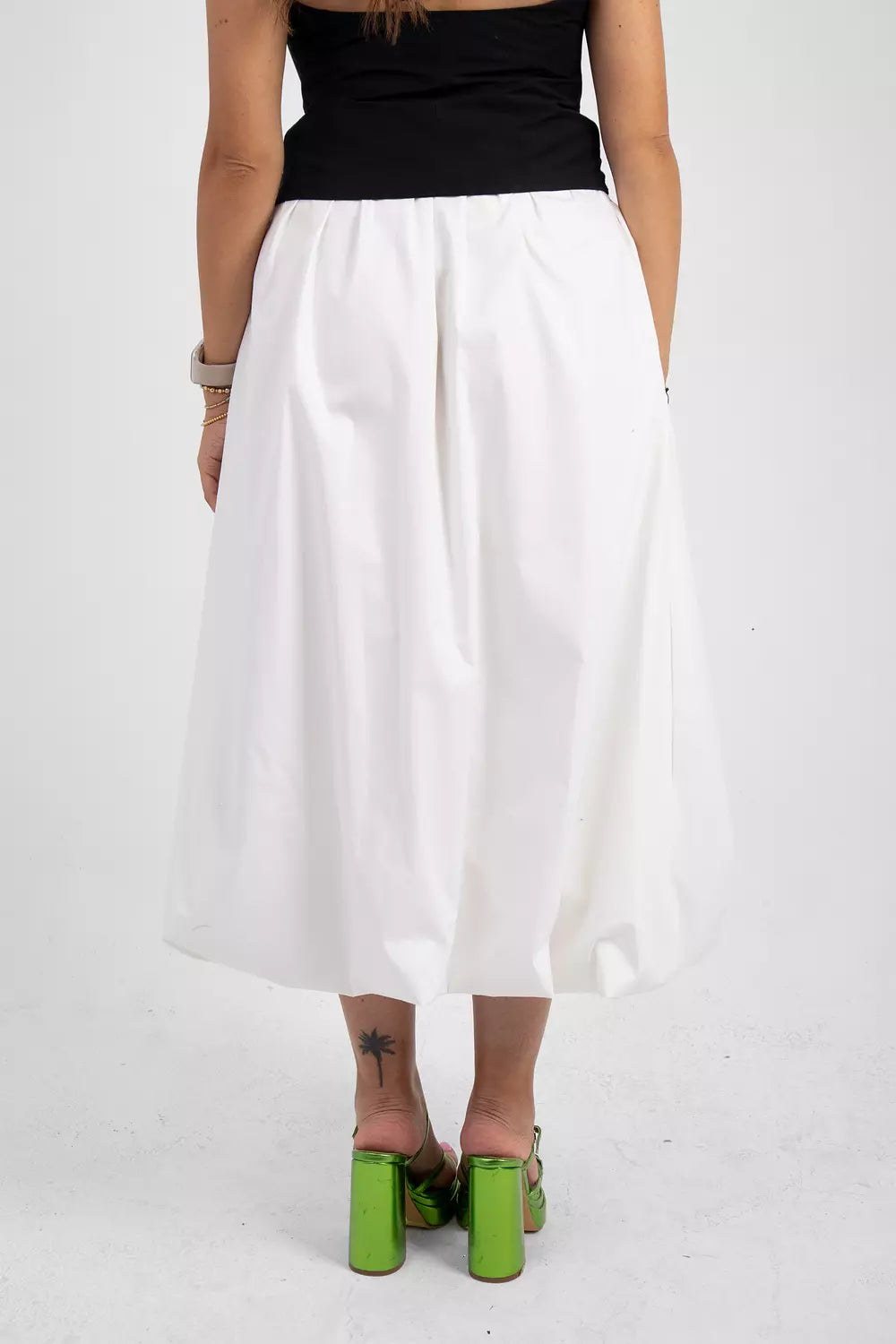 Midi Bubble Skirt