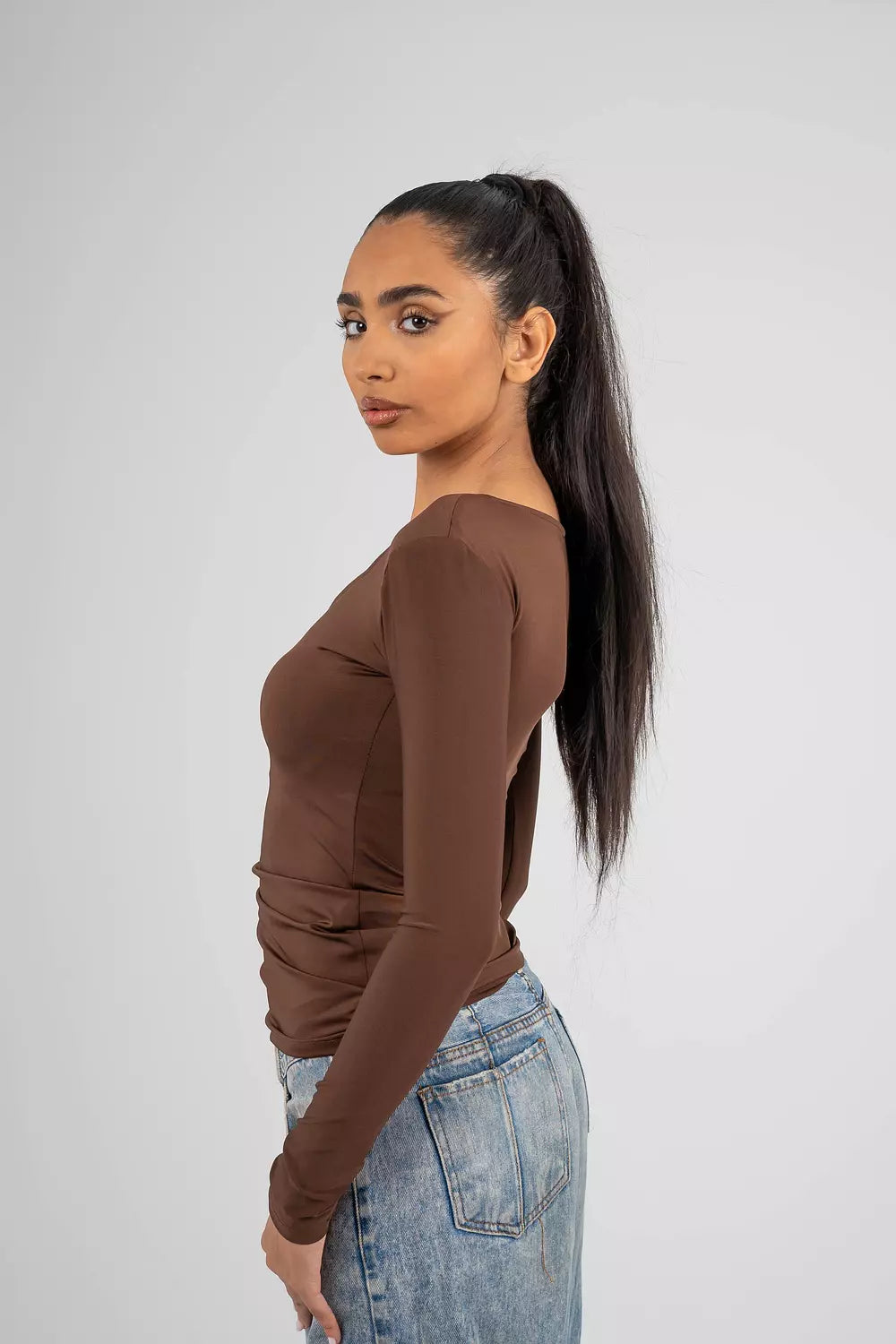 Squared Neck Top