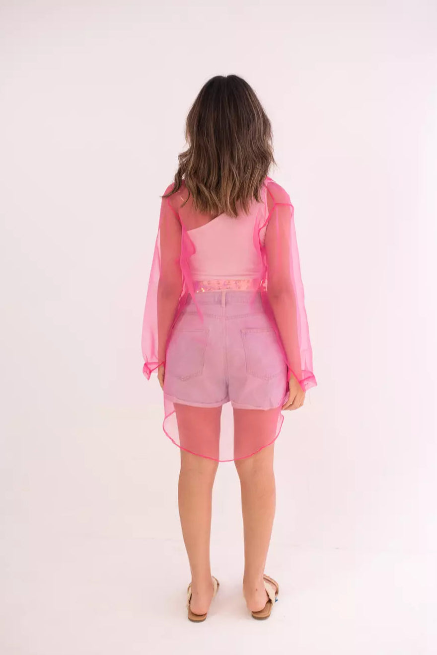 limpid barbie oversize shirt