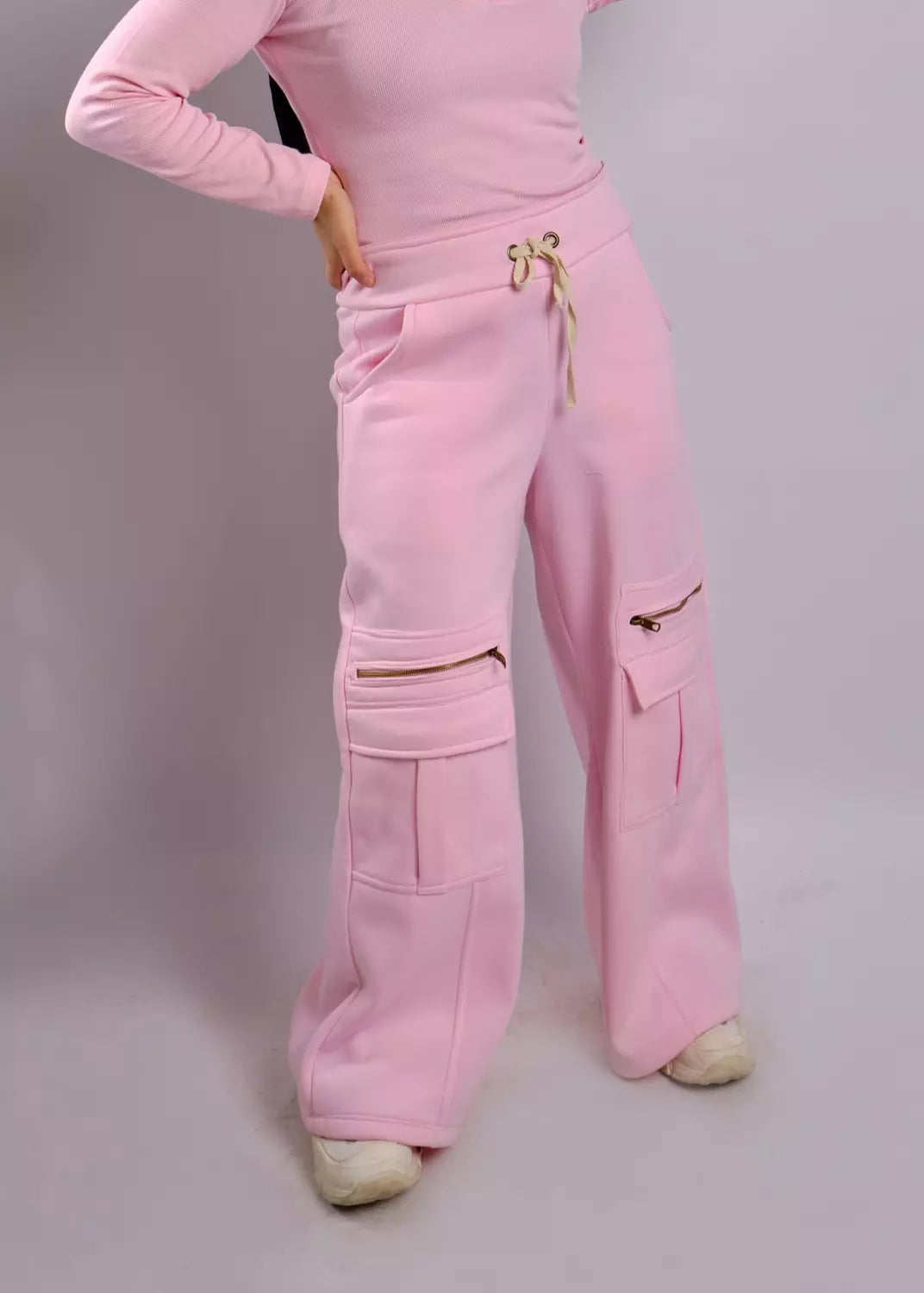 wide comfy cargo pants