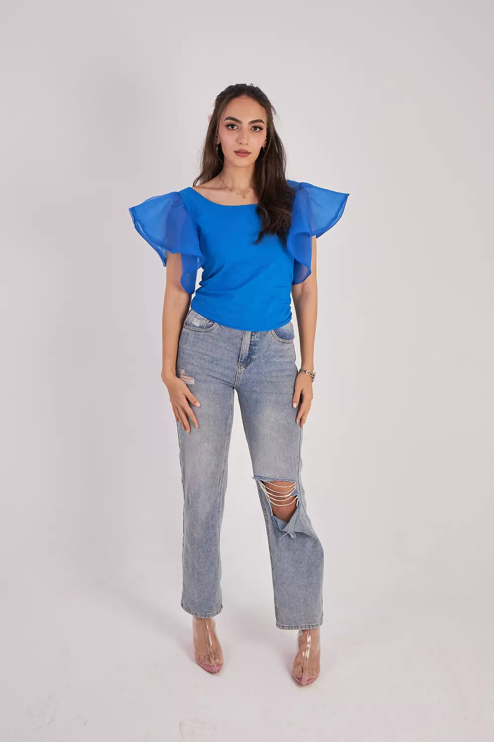 Bubble Bliss Bow Back Top